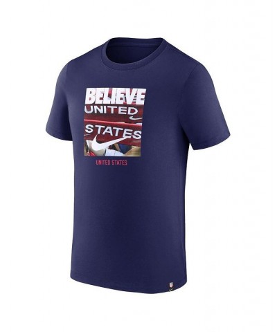 Men's Navy USMNT Believe T-shirt $15.84 T-Shirts