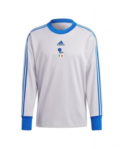 Men's Gray Italy National Team 2023/24 Authentic Football Icon Goalkeeper Jersey $51.60 Jersey