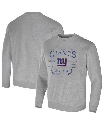 Men's NFL x Darius Rucker Collection by Heather Gray New York Giants Pullover Sweatshirt $31.85 Sweatshirt