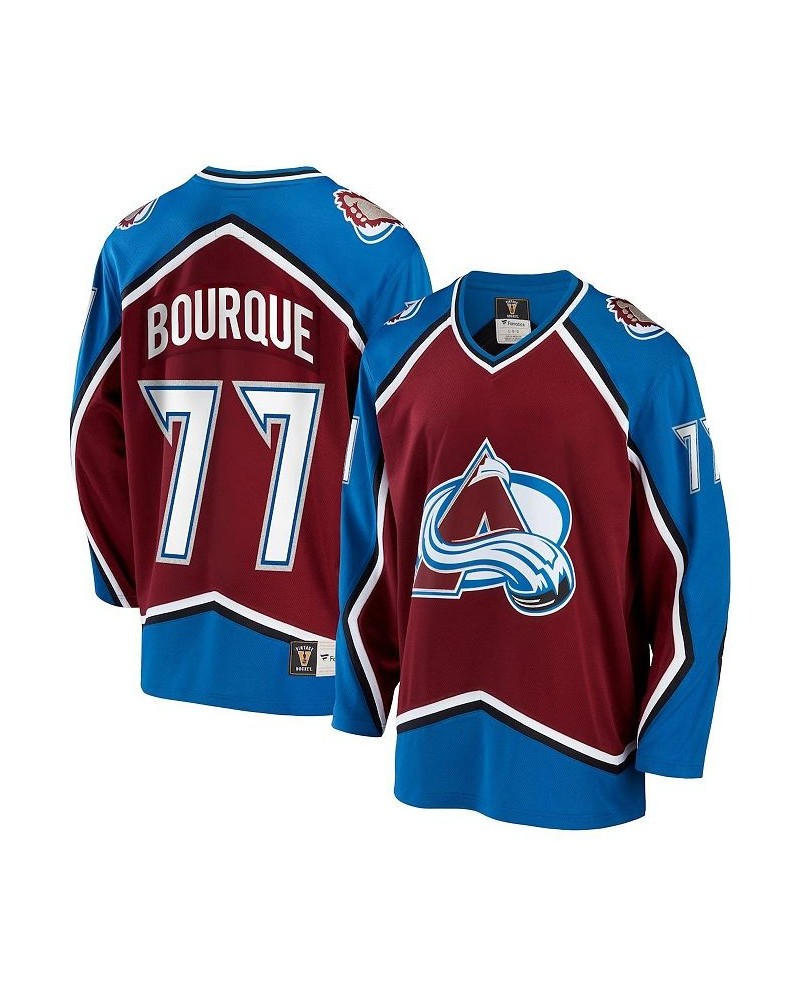 Men's Branded Burgundy Colorado Avalanche Breakaway Retired Player Jersey $66.60 Jersey