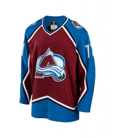 Men's Branded Burgundy Colorado Avalanche Breakaway Retired Player Jersey $66.60 Jersey