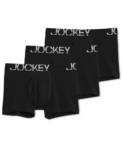 ActiveStretch™ 4" Boxer Brief - 3 Pack Black $12.81 Underwear