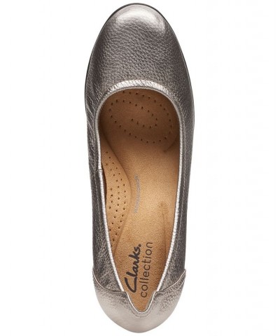 Women's Neiley Pearl Slip-On Pumps Gray $47.25 Shoes