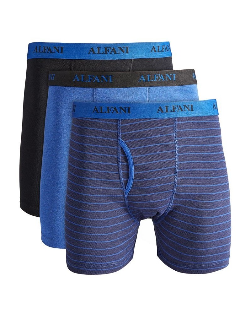 Men's Boxer Briefs - 5-pack Blue $13.46 Underwear