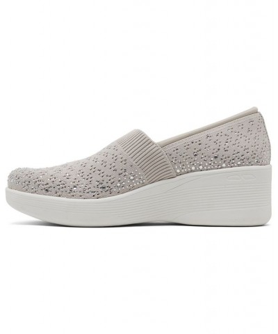 Women's Martha Stewart Pier-Lite Reflection Slip-On Casual Sneakers Gray $34.00 Shoes