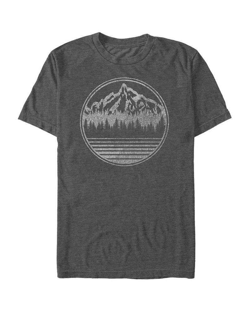 Men's Generic Additude Outdoorsy Type Short Sleeve T-shirt Gray $15.75 T-Shirts