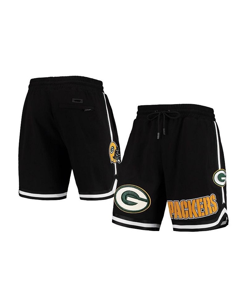 Men's Black Green Bay Packers Core Shorts $39.95 Shorts