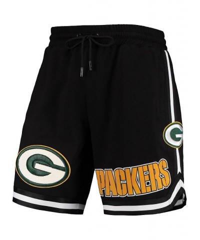 Men's Black Green Bay Packers Core Shorts $39.95 Shorts