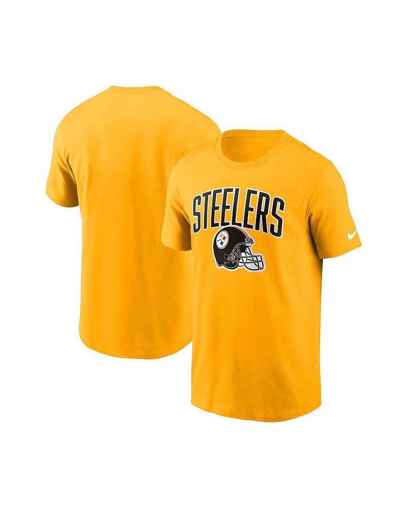 Men's Gold Pittsburgh Steelers Team Athletic T-shirt $18.00 T-Shirts