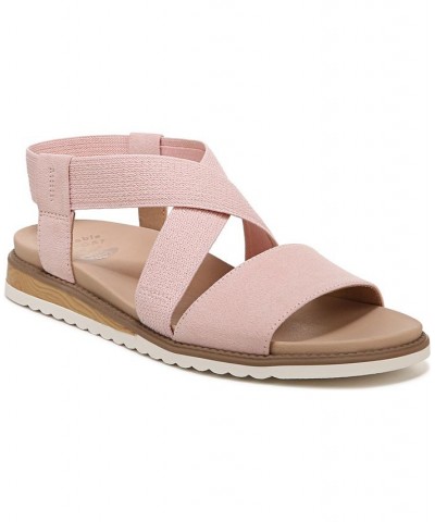 Women's Islander Ankle Strap Sandals Pink $37.80 Shoes