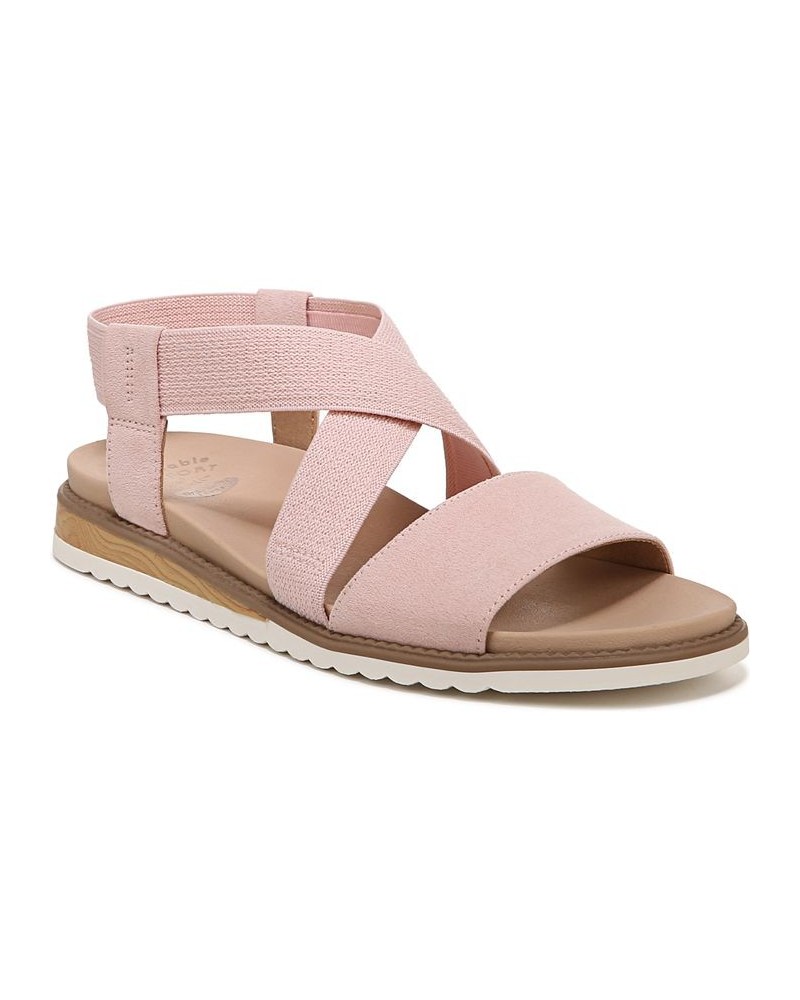 Women's Islander Ankle Strap Sandals Pink $37.80 Shoes