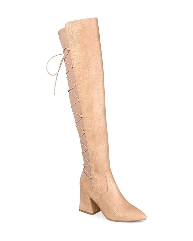 Women's Valorie Wide Calf Boots PD03 $69.00 Shoes