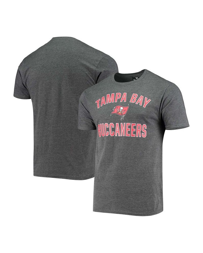 Men's Heathered Charcoal Tampa Bay Buccaneers Victory Arch T-shirt $13.95 T-Shirts