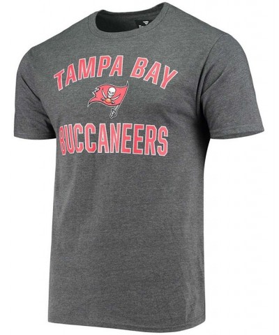 Men's Heathered Charcoal Tampa Bay Buccaneers Victory Arch T-shirt $13.95 T-Shirts