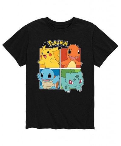 Men's Pokemon Characters T-shirt Black $15.05 T-Shirts