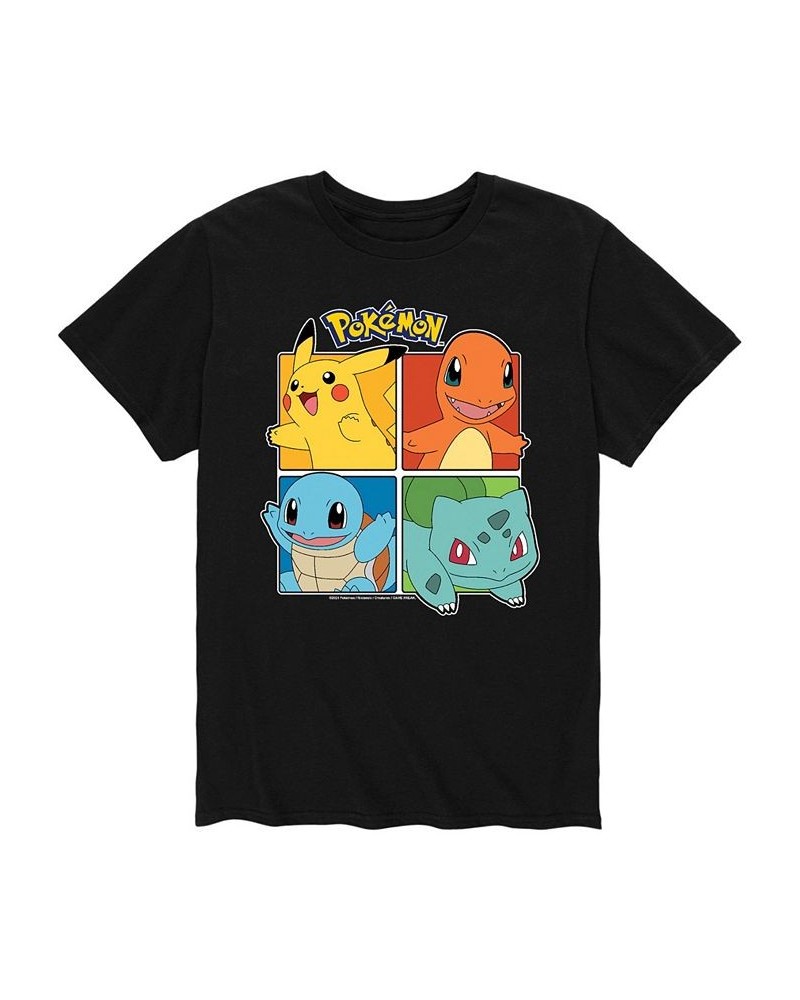 Men's Pokemon Characters T-shirt Black $15.05 T-Shirts