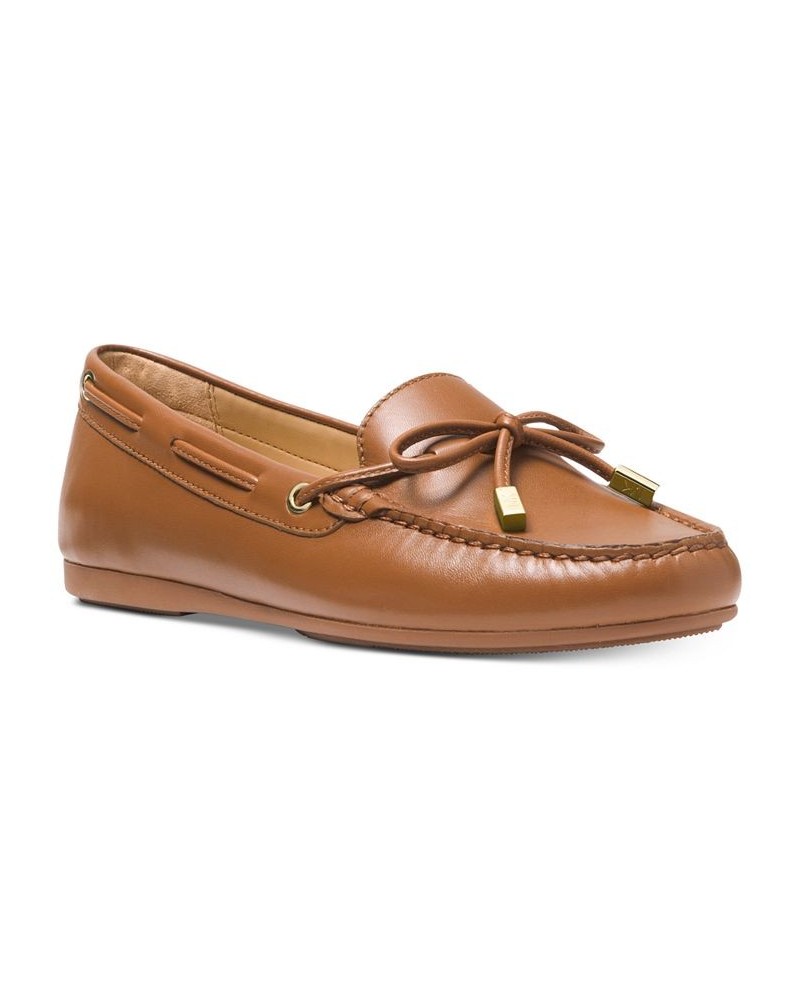 Women's Sutton Moccasin Flat Loafers PD03 $40.00 Shoes