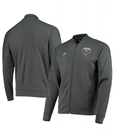 Men's Charcoal D.C. United Bomber Full-Zip Jacket $51.99 Jackets