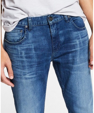 Men's Slim-Fit Medium Wash Jeans Blue $16.00 Jeans