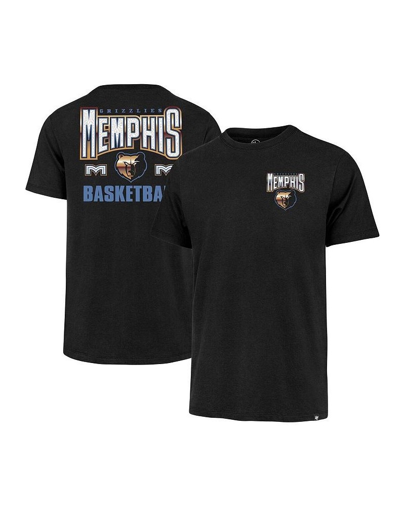 Men's Black Memphis Grizzlies 2022/23 City Edition Backer Franklin T-shirt $27.49 T-Shirts