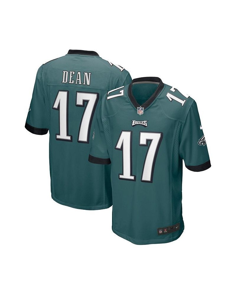 Men's Nakobe Dean Green Philadelphia Eagles 2022 NFL Draft Pick Player Game Jersey $46.20 Jersey