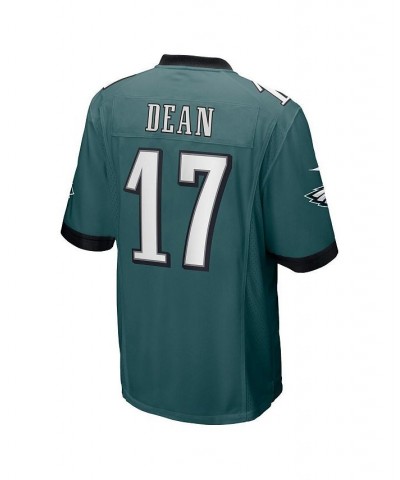 Men's Nakobe Dean Green Philadelphia Eagles 2022 NFL Draft Pick Player Game Jersey $46.20 Jersey