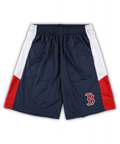 Men's Navy Boston Red Sox Big and Tall Team Shorts $25.85 Shorts