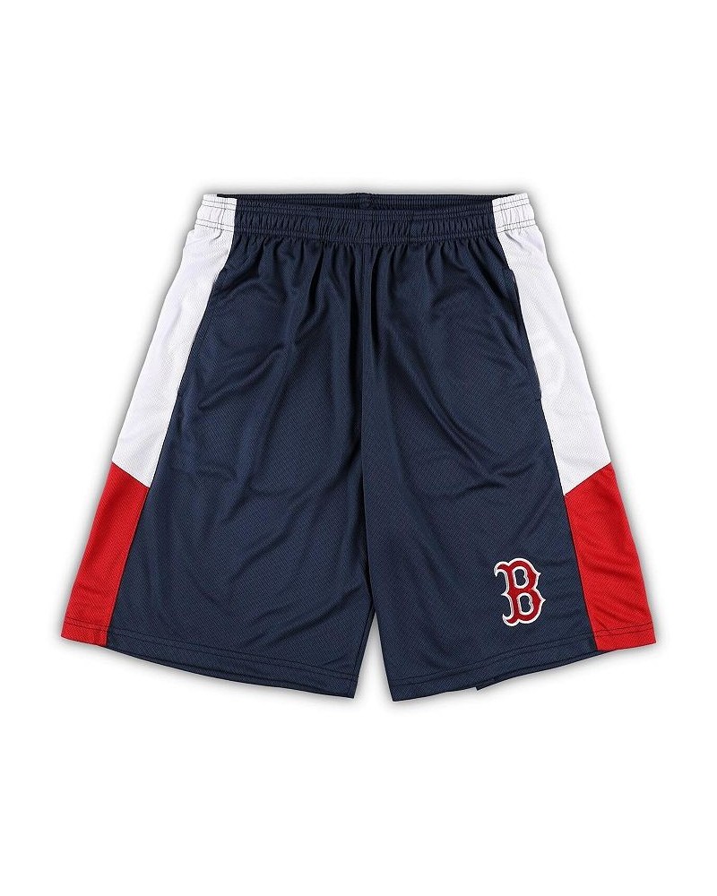 Men's Navy Boston Red Sox Big and Tall Team Shorts $25.85 Shorts