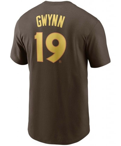 Men's Tony Gwynn Brown San Diego Padres Cooperstown Collection Name Number T-shirt $26.99 T-Shirts