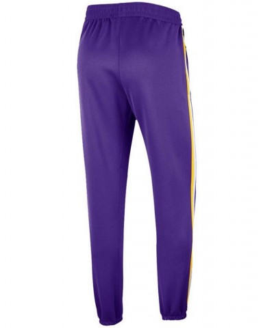 Men's Purple Los Angeles Lakers 75th Anniversary Showtime On Court Performance Pants $46.00 Pants