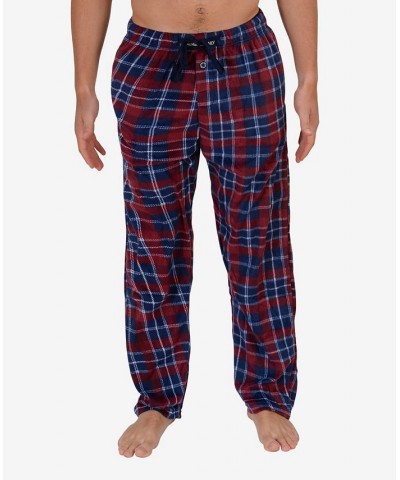 Minky Fleece Pant with Draw String Red, Blue Plaid $21.16 Pajama