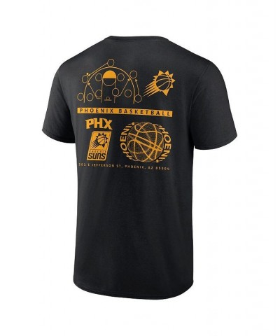 Men's Branded Black Phoenix Suns Court Street Collective T-shirt $24.77 T-Shirts