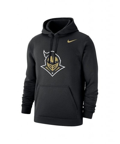 Men's Black Ucf Knights Logo Club Pullover Hoodie $44.19 Sweatshirt