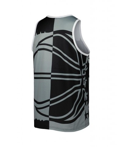 Men's Shaquille O'Neal Black and Gray Orlando Magic Sublimated Player Tank Top $32.12 T-Shirts