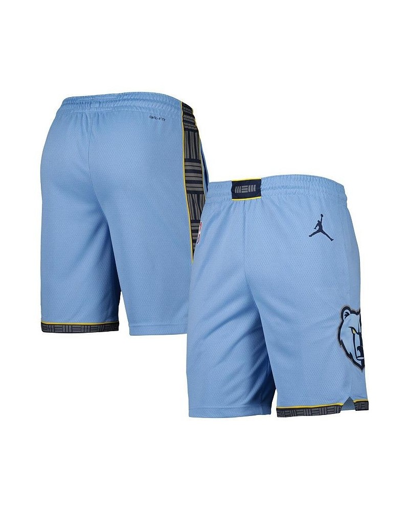 Men's Brand Light Blue Memphis Grizzlies 2022/2023 Statement Edition Swingman Performance Shorts $32.90 Shorts