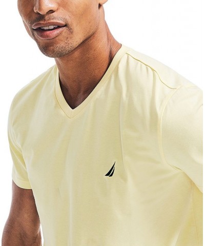 Men's J-Class Logo Classic-Fit Cotton V-Neck T-Shirt Corn $18.21 T-Shirts