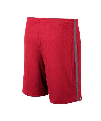 Men's Crimson Washington State Cougars Thunder Slub Shorts $16.20 Shorts