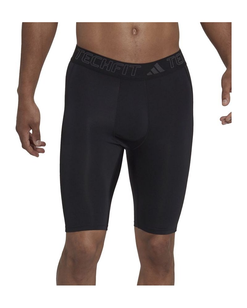 Men's Techfit Performance Training Short Tights Black $12.94 Shorts