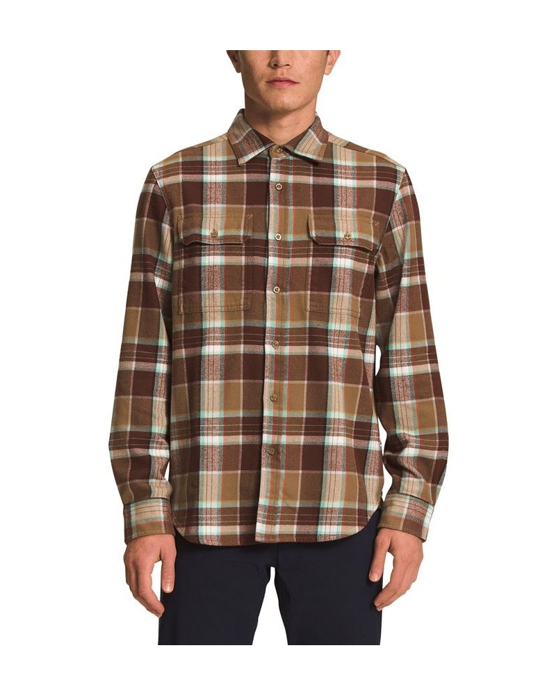 Men's Arroyo Flannel Shirt Brown $33.93 Shirts