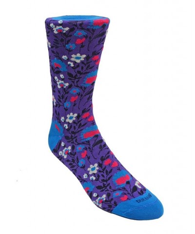 Men's Floral Dress Sock Multi $18.20 Socks