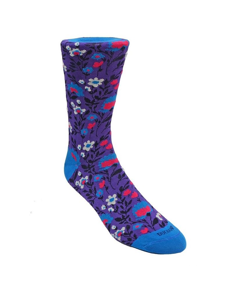 Men's Floral Dress Sock Multi $18.20 Socks