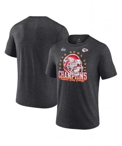 Men's Branded Heather Charcoal Kansas City Chiefs Super Bowl LVII Champions Big and Tall Still Prime T-shirt $21.73 T-Shirts