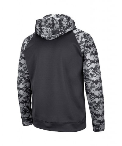 Men's Charcoal Villanova Wildcats OHT Military-Inspired Appreciation Digital Camo Pullover Hoodie $36.00 Sweatshirt