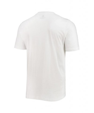 Men's White Manchester United DNA Logo T-shirt $23.84 T-Shirts