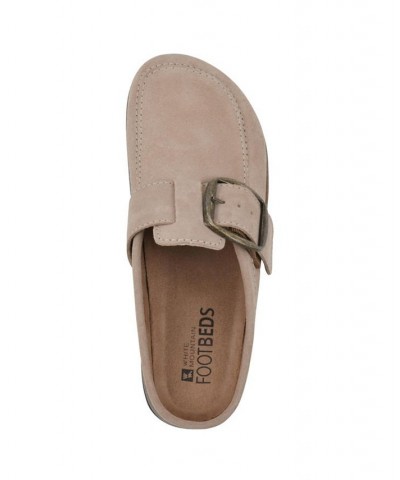 Women's Bueno Slip-On Clogs Tan/Beige $45.39 Shoes