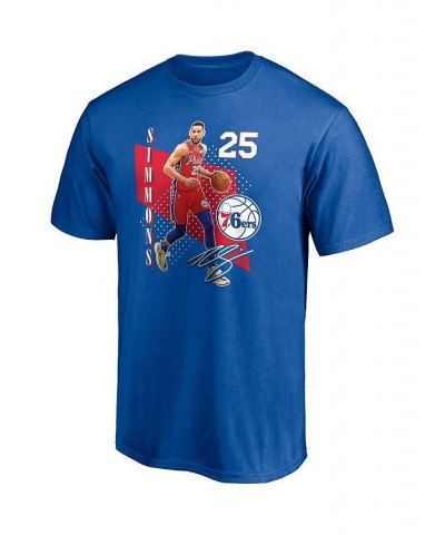 Men's Branded Ben Simmons Royal Philadelphia 76ers Pick and Roll T-shirt $18.90 T-Shirts