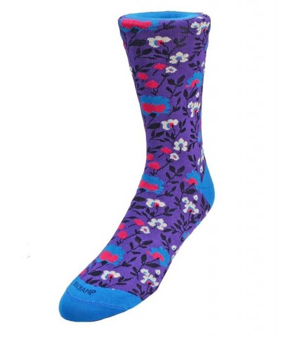 Men's Floral Dress Sock Multi $18.20 Socks