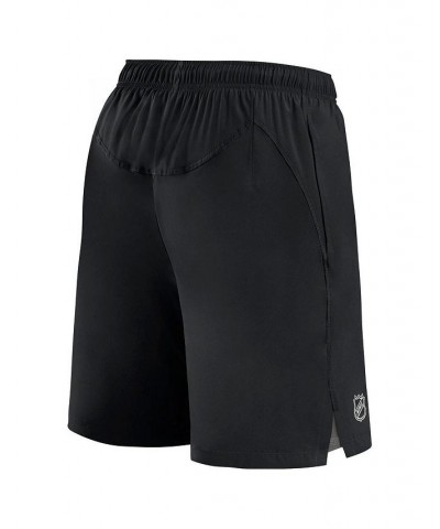 Men's Branded Black Boston Bruins Authentic Pro Rink Shorts $39.74 Shorts