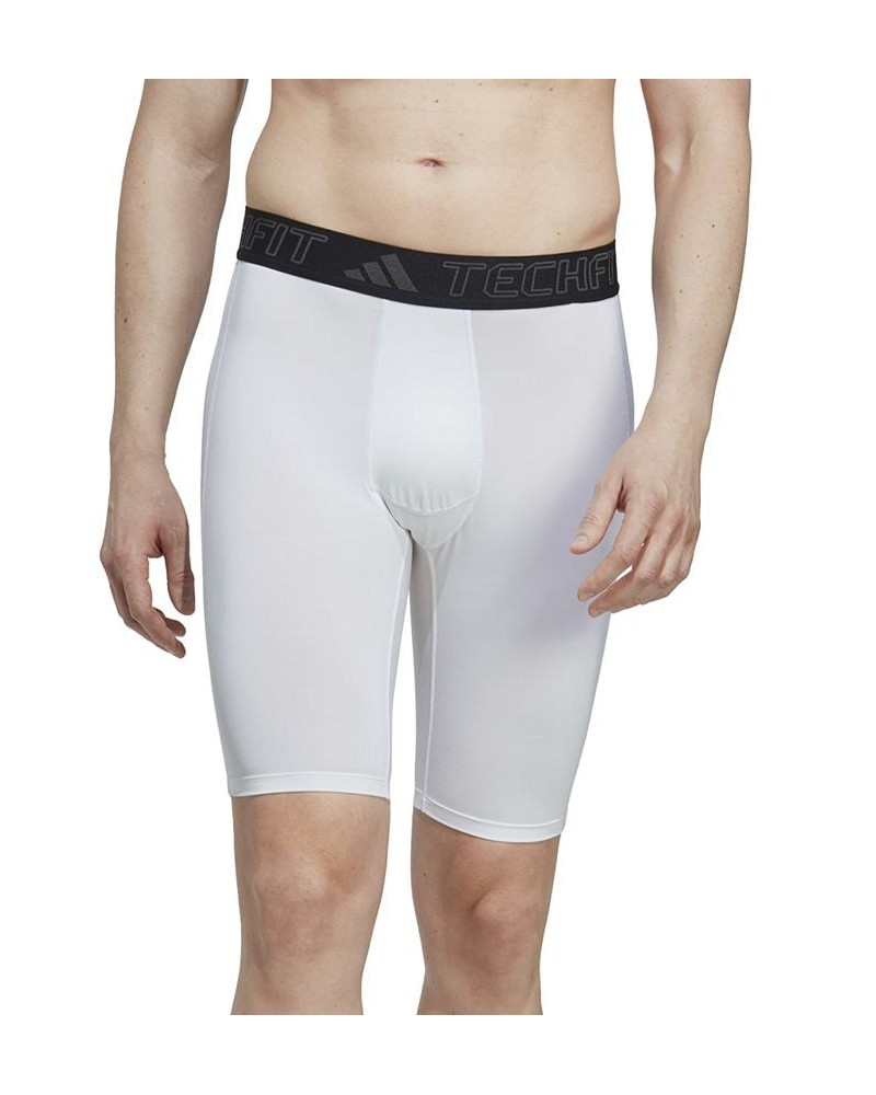 Men's Techfit Performance Training Short Tights White $12.94 Shorts