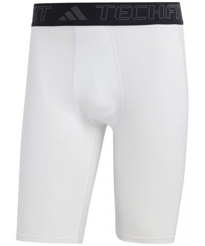 Men's Techfit Performance Training Short Tights White $12.94 Shorts